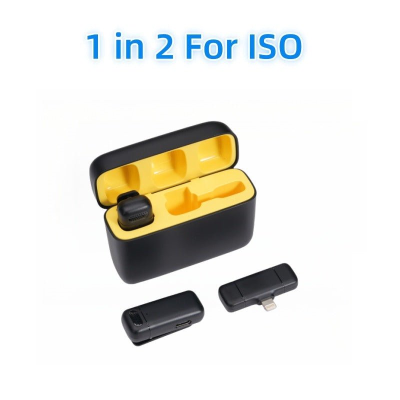 Wireless microphone system for presentations, live streaming, and interviews