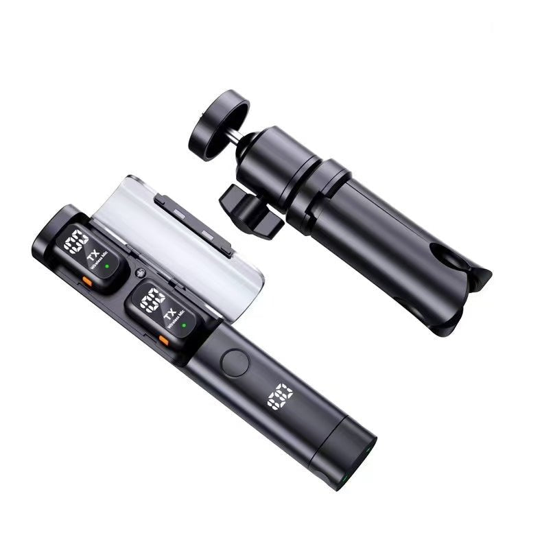 3-in-1 wireless lavalier microphone for live streaming and content creation