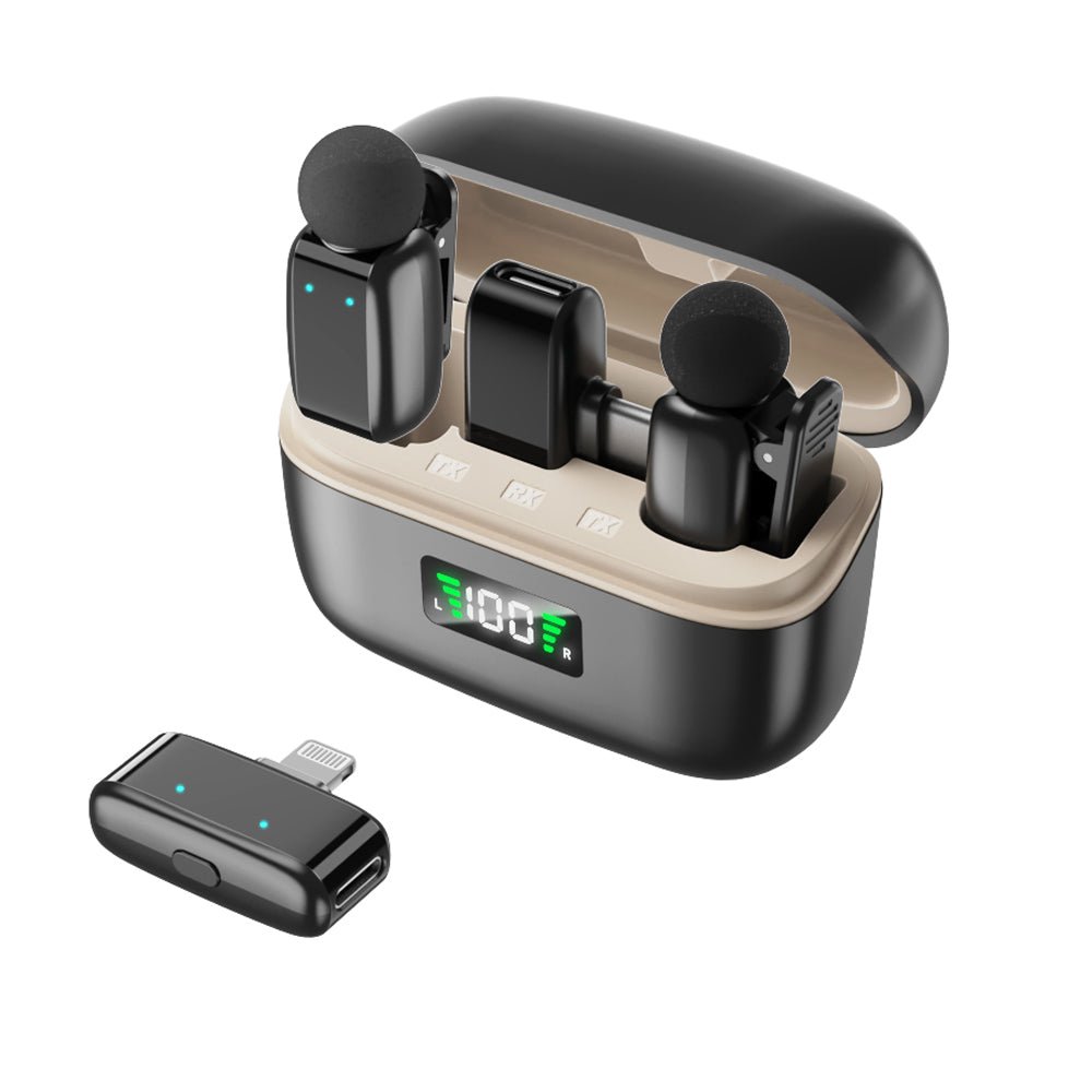 New arrival wireless lavalier microphone mini SX35 with voice changing function - Omnigift