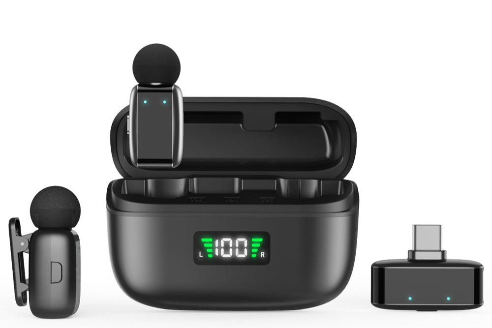 New arrival wireless lavalier microphone mini SX35 with voice changing function - Omnigift