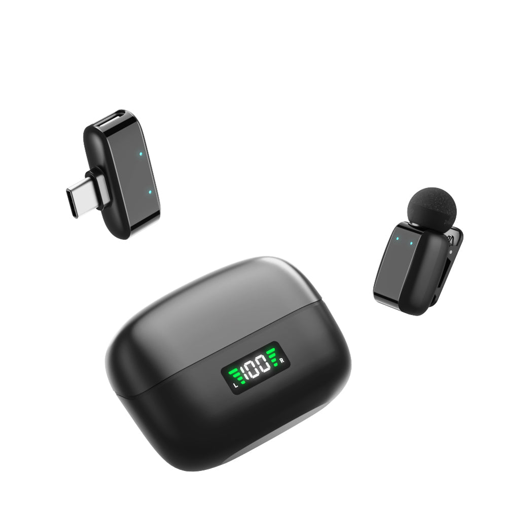 New arrival wireless lavalier microphone mini SX35 with voice changing function - Omnigift