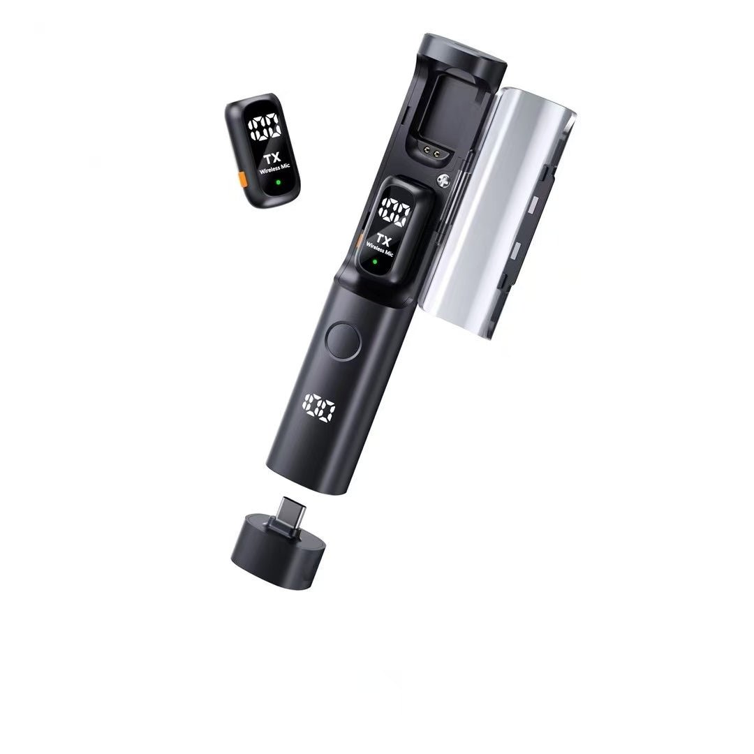 QY99 Handheld mic, lavalier microphone or Desktop microphone modular microphone. - Omnigift