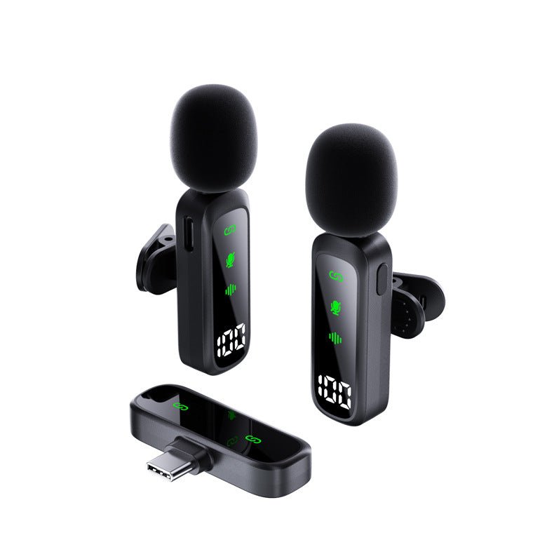 T20 New wireless lavalier microphone with multiple configuration options - Omnigift