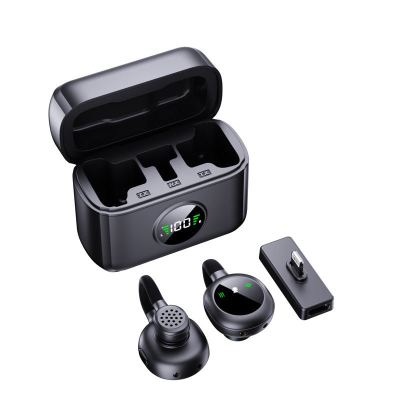T50 wireless lapel microphone 1to2 for live streaming and online education - Omnigift