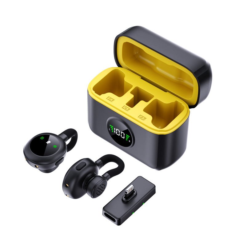 T50 wireless lapel microphone 1to2 for live streaming and online education - Omnigift