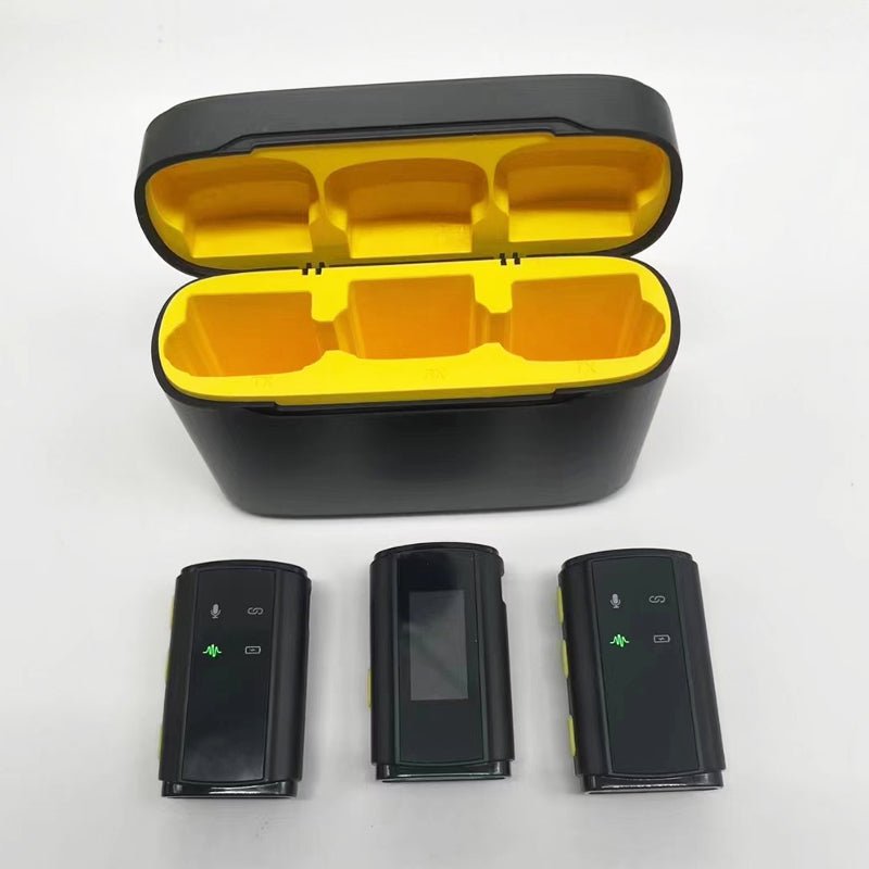 Wholesale best wireless lapel microphone for video recording with TF card slot SX28 - Omnigift